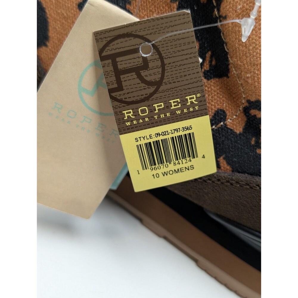 Roper Casual Shoes Womens Giddy Up Bronc Tan 09-021-1797-3565 Size 10 NWOB - Picture 5 of 9